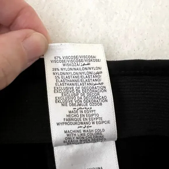 Jones New York Black Pull On Dress Pants - Picture 7 of 8